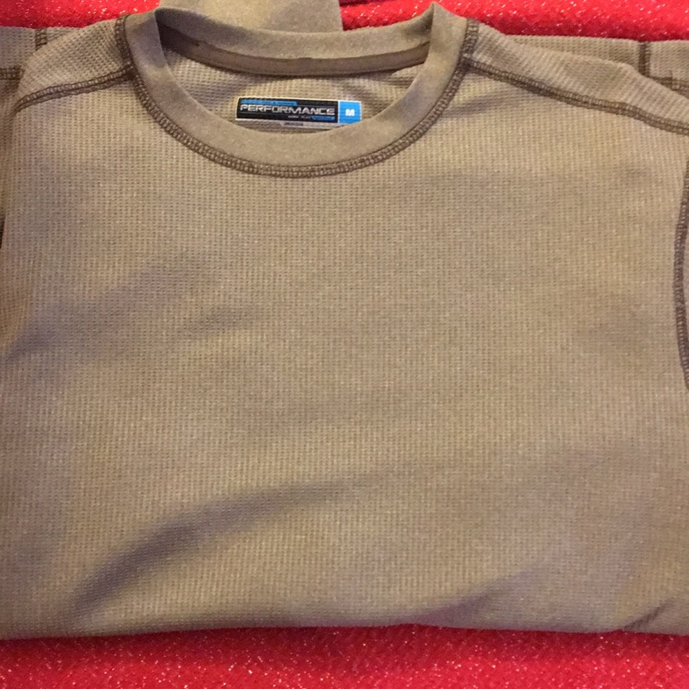 Under Armour long sleeve waffle shirt